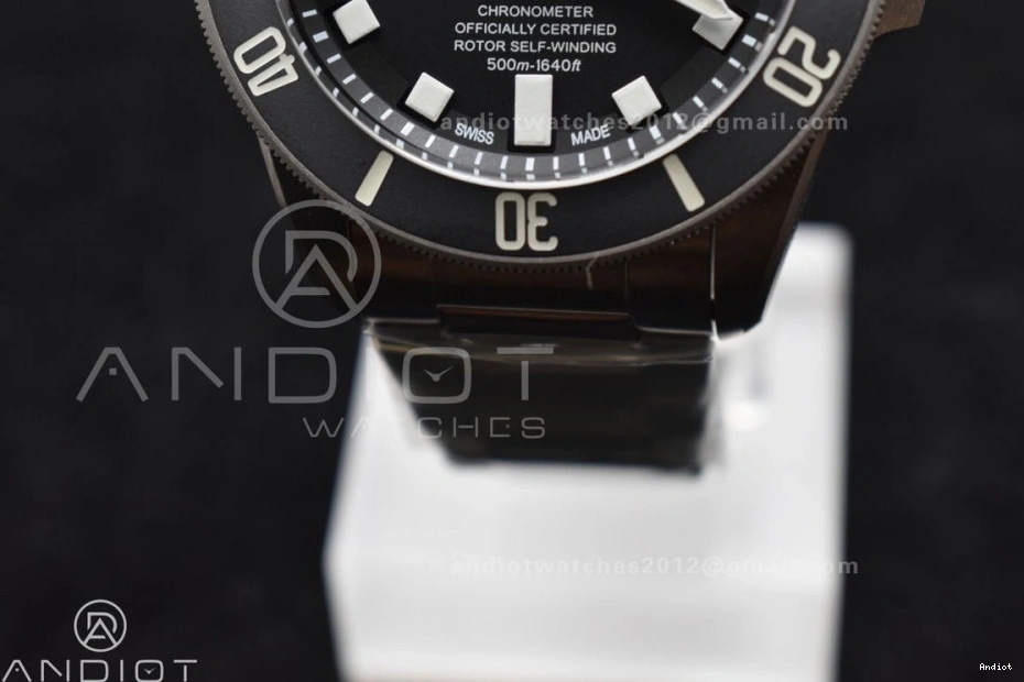 Black Titanium Black 1:1 Bracelet A2824 Dial Pelagos Best Titanium Ceramic on Edition XF 0219